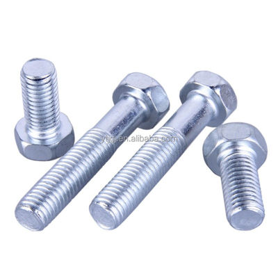 DIN933/931 Cerrojos hexagonales con tuercas y revestimientos Grado 4.8/6.8/8.8/10.9 10 mm-300 mm