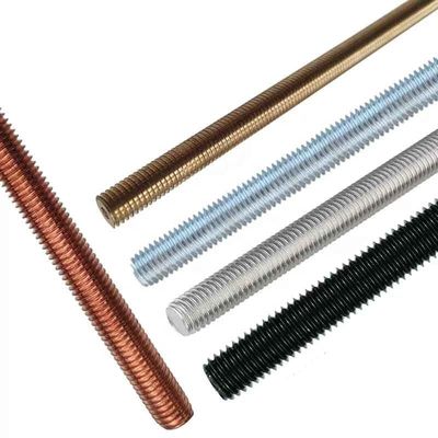 DIN Estándar galvanizado de plomo de rosca completa de tornillo de perno con longitud de 1000-3000 mm