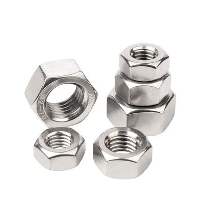 Acero inoxidable con revestimiento de zinc amarillo SS304 SS316 A2 A4 70 80 Hex Nut DIN934 Direct