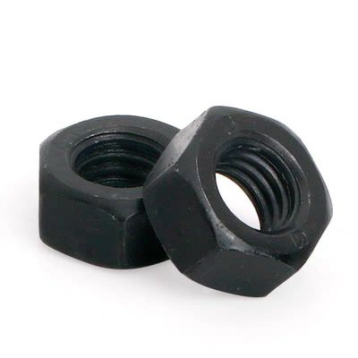 Nucleo hexagonal de soldadura oxidada oscurecida de grado 8.8 para el sistema métrico de medición