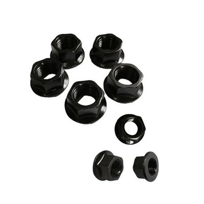 Nuca de brida hexadecimal galvanizada de acero al carbono para la industria pesada según la norma DIN