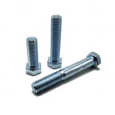 Solución de sujeción OEM/ODM 35k Cerrojo de cabeza hexagonal de acero de alta resistencia con estándar DIN