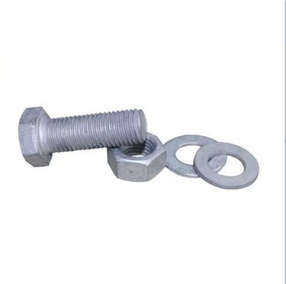 Solución de sujeción OEM/ODM 35k Cerrojo de cabeza hexagonal de acero de alta resistencia con estándar DIN