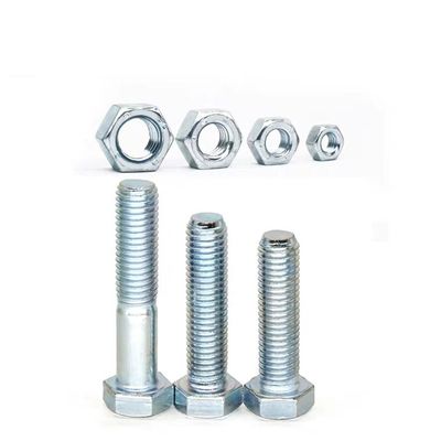 Vender galvanizado Hexagon pernos y tuercas grado 8.8 longitud 10mm-500mm para sus necesidades
