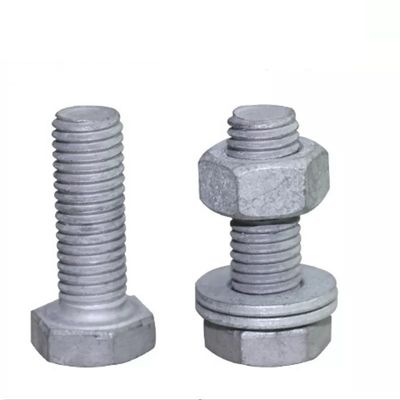 35crmo Accesorio de zincado 10.9 Material de tornillo para entornos duros y exigentes