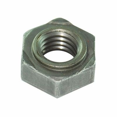 Sistema de medición métrica soldado con nueces hexagonales DIN929 de acero al carbono para la industria pesada