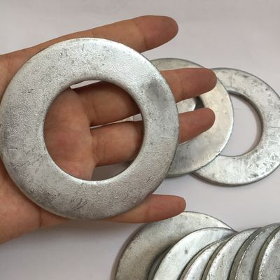 Acero inoxidable de todos los tamaños DIN 125 Acero de lavado plano grande acabado plano SS304 SS316 A2 A4