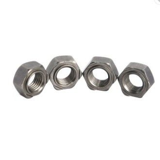 Sistema de medición métrica soldado con nueces hexagonales DIN929 de acero al carbono para la industria pesada