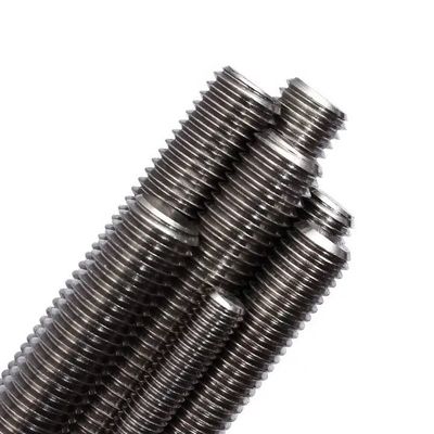 La norma DIN975 A307 de alta precisión de acero inoxidable con rosca de barras sin rosca de grado 4.8/6.8/8.8