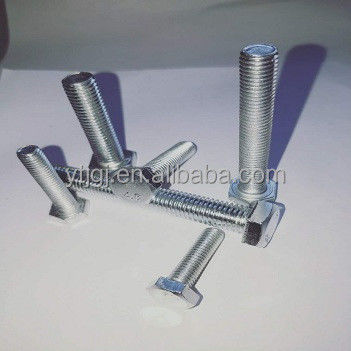 DIN933/931 Cerrojos hexagonales con tuercas y revestimientos Grado 4.8/6.8/8.8/10.9 10 mm-300 mm
