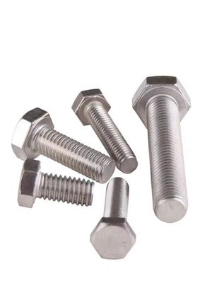 Cerrojo hexagonal y tuerca de acero inoxidable DIN933 SS304 A2-70 M6 M8 M10 M12 M16 para la industria general