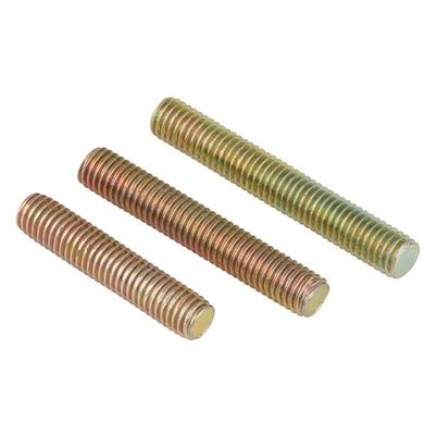 Grado de alta resistencia 4.8/6.8/8.8 Varilla de rosca con acabado con zinc y certificación ISO9001