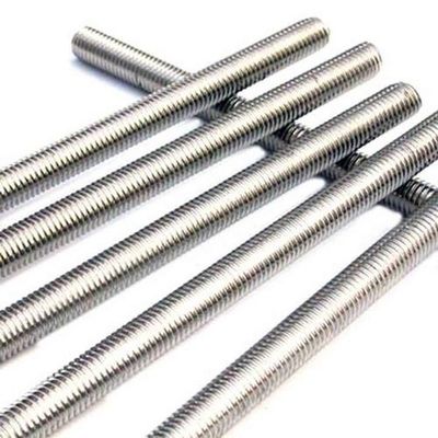 Grado 4.8 Rodas roscadas de acero galvanizado de carbono para aplicaciones industriales