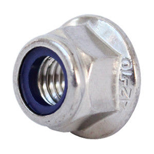 DIN985 DIN982 Galvanizado M8 M10 M12 inserción de nylon cerradura de nuez métrica acabado de óxido negro