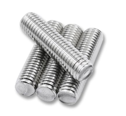 Rodas de rosca completa certificadas ISO9001 en acero inoxidable 304 316 para una construcción resistente