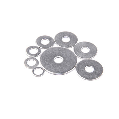 Precisión piezas no estándar galvanizado en caliente lavador plano blanco negro zinc Ect