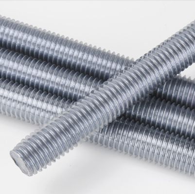 Barras galvanizadas de zinc con rosca completa para el cliente y zincado