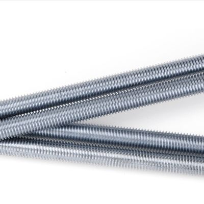 Barras galvanizadas de zinc con rosca completa para el cliente y zincado