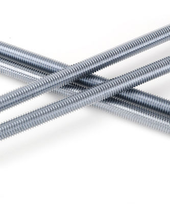 Barras galvanizadas de zinc con rosca completa para el cliente y zincado