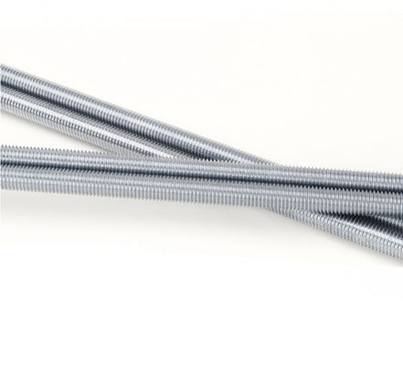 Barras galvanizadas de zinc con rosca completa para el cliente y zincado