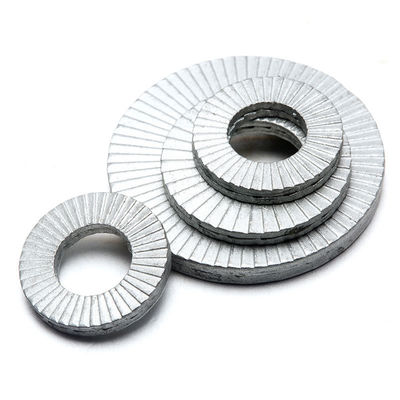 M3-M130 Lavadora de acero inoxidable de doble plegado con bloqueo automático de cuña DIN25201