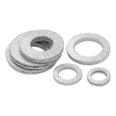 M3-M130 Lavadora de acero inoxidable de doble plegado con bloqueo automático de cuña DIN25201