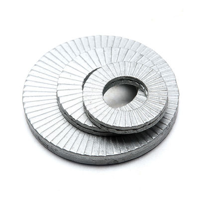 M3-M130 Lavadora de acero inoxidable de doble plegado con bloqueo automático de cuña DIN25201