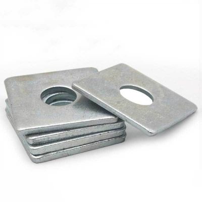 Zinc blanco M5-M72 DIN 562 nuez fina cuadrada para conexión de acero inoxidable de carbono fuerte