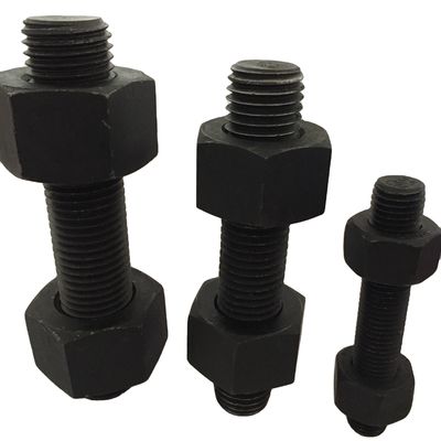 Grado 4.8 8.8 10.9 DIN976 Negro de galvanización en caliente