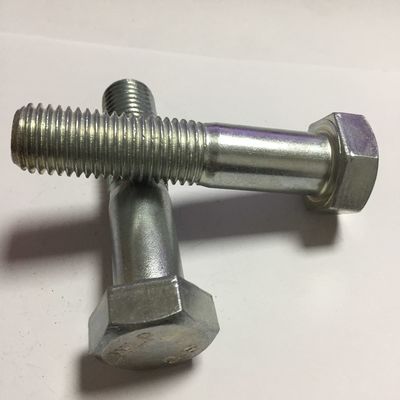 35k zinc amarillo DIN933 931 grado 8.8 de acero inoxidable para cabeza hexagonal