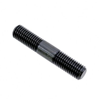 Estribo de acero inoxidable oscurecido con lavadora de grado 4.8 8.8 10.9 doble cabeza roscada