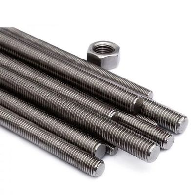 DIN975 M10 Varilla roscada de acero al carbono inoxidable de alta resistencia galvanizado 304 316 A2-70 A4-70