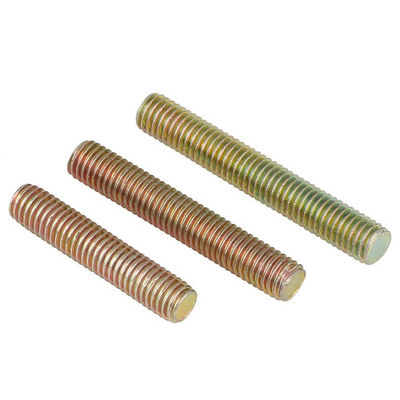 304 316 Cerrojo de doble cabeza de acero inoxidable DIN975 con dientes completos y acabado liso