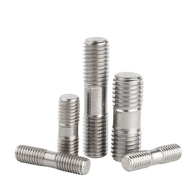 304 doble cabeza tornillo de oxidación del hilo de negrado de extensión del perno espesor MM1-MM500