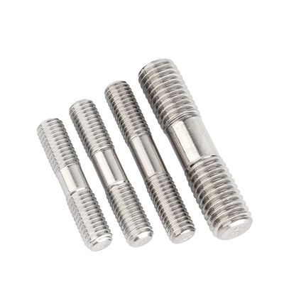 304 doble cabeza tornillo de oxidación del hilo de negrado de extensión del perno espesor MM1-MM500