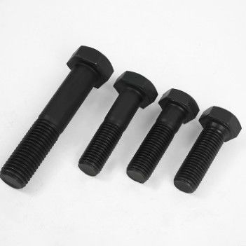 Cerrojo hexagonal y tuerca de acero inoxidable Din933 Fijación HDG Grado 4.8/ 8.8/ 10.9/ 12.9 Ect