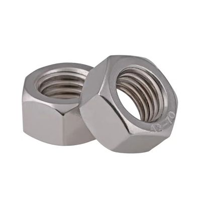 Noces hexagonales galvanizadas métricas simples DIN934 para aplicaciones industriales