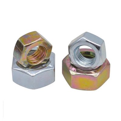 Noces hexagonales galvanizadas métricas simples DIN934 para aplicaciones industriales