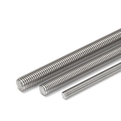 Apoyo personalizado OEM DIN975 Rodada con rosca Resistencia de la barra de rosca de acero inoxidable