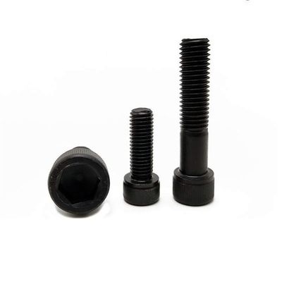 Hebei Fijación de acero al carbono 4.8 8.8 10.9 12.9 Clase Negro DIN912 Hex Socket Bolt Allen Bolt
