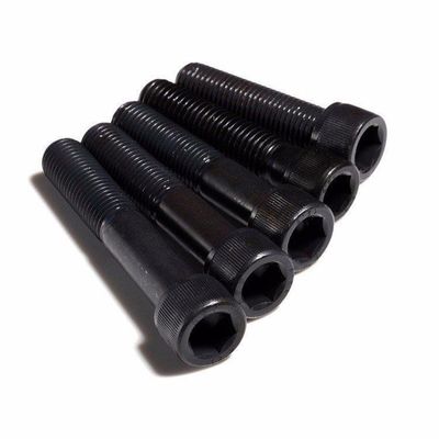 Hebei Fijación de acero al carbono 4.8 8.8 10.9 12.9 Clase Negro DIN912 Hex Socket Bolt Allen Bolt