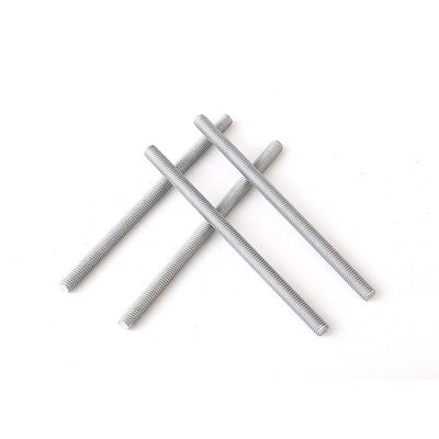 Industria general Rodas roscadas de acero inoxidable DIN975 976 para galvanización en caliente
