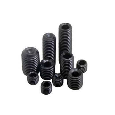3 mm-50 mm de óxido negro de extremo plano de conexión hexagonal para tornillo DIN 913/DIN 914/DIN 915/DIN 916