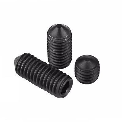 3 mm-50 mm de óxido negro de extremo plano de conexión hexagonal para tornillo DIN 913/DIN 914/DIN 915/DIN 916