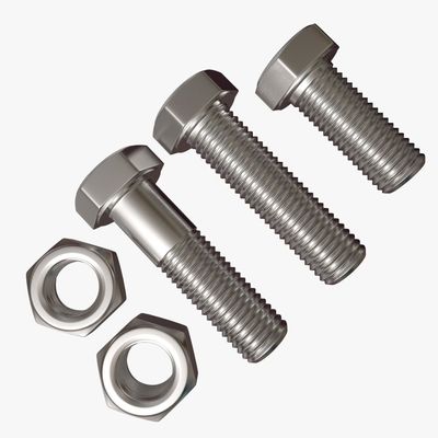M30 Conjunto de pernos y tuercas hexadecimales de alto grado de tracción 8.8 de carbono/acero inoxidable de Direct