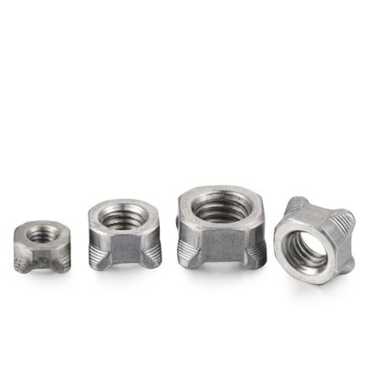 Medición métrica DIN928 de acero inoxidable cuadrado hexagonal para M3 M4 M6 M8 M10