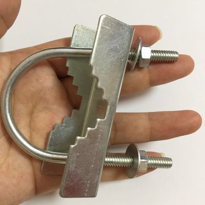 Cinturón de acero de acabado de zinc DIN 3570 pernos U galvanizados en caliente para proyectos de construcción