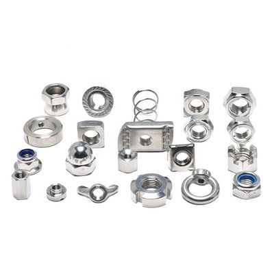 Finalización galvanizada ZINC M36 Hex Head Nut DIN934 para piezas de maquinaria industrial