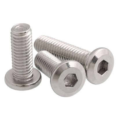 DIN7420 de uso sencillo para muebles de madera con cabeza redonda plana
