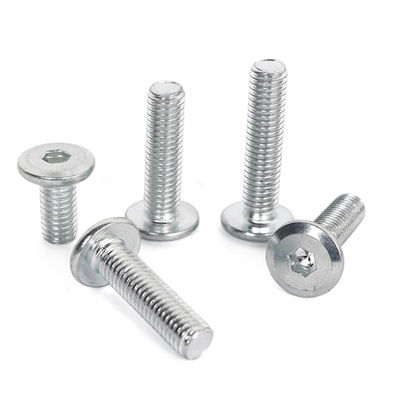 DIN7420 de uso sencillo para muebles de madera con cabeza redonda plana